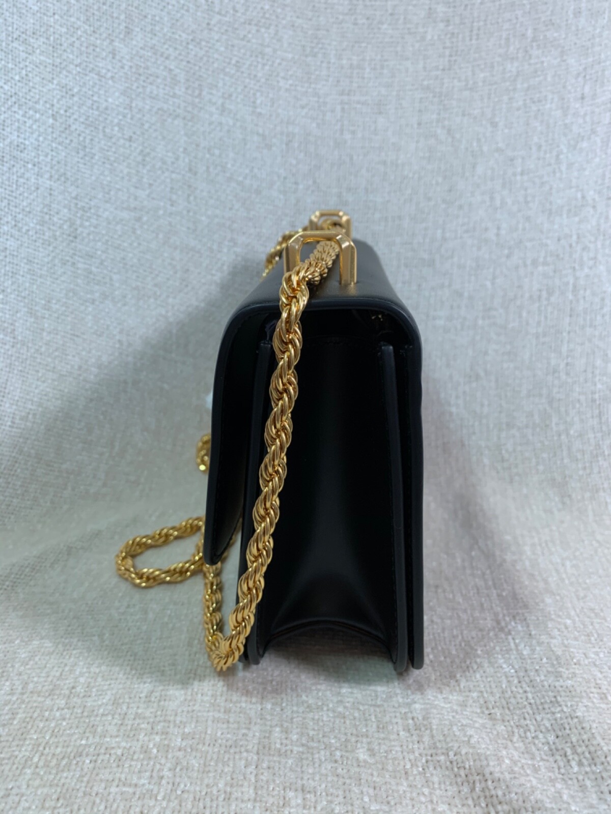 NWT Tory Burch Black Eleanor Small Convertible Shoulder Bag $668