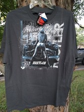 Vintage Hustler Praising the Lowered L Grey Graphic t-shirt Made USA Deadstock
