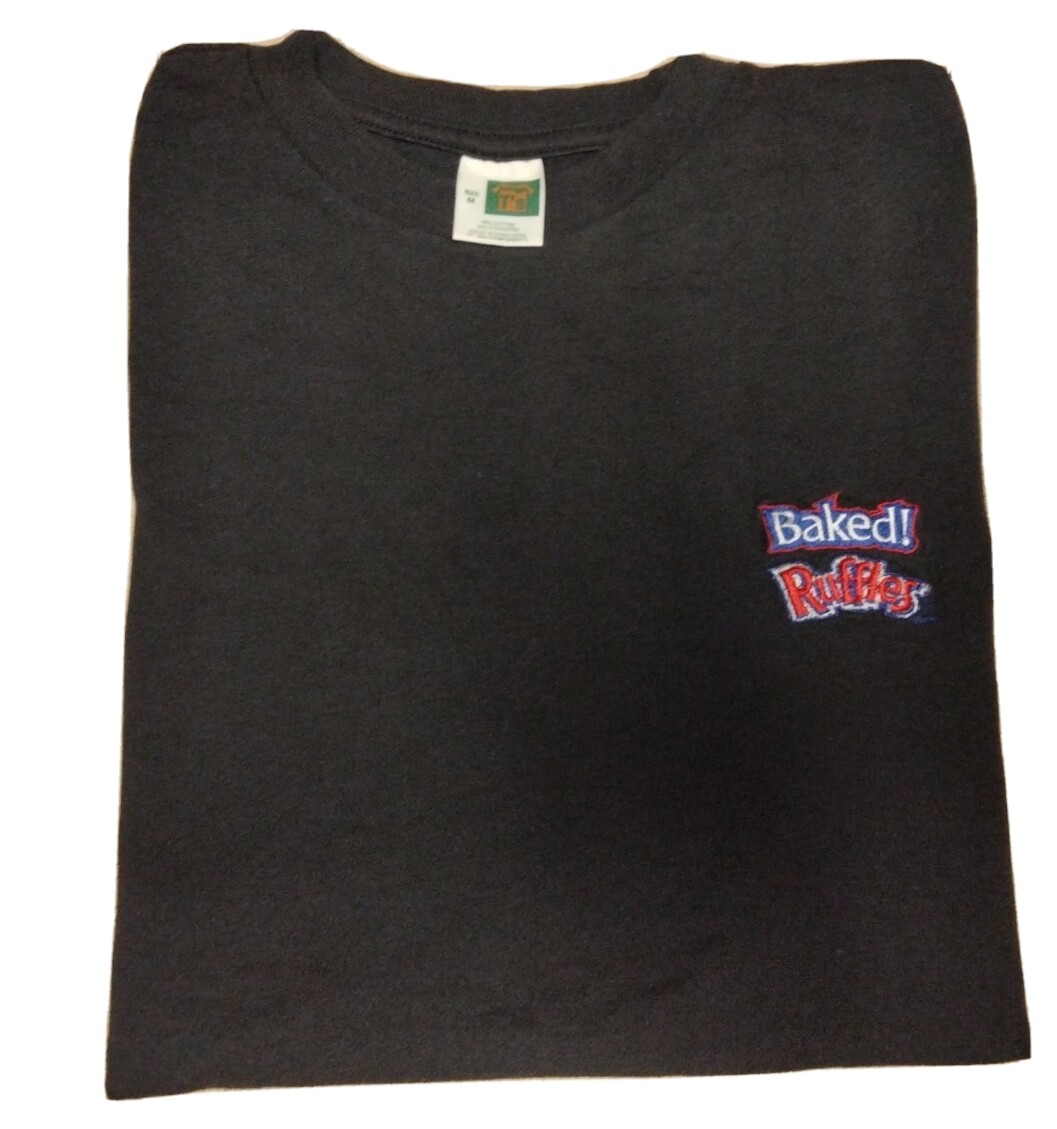 VTG Embroidered Baked Ruffles Potato Chips Food snack… - Gem