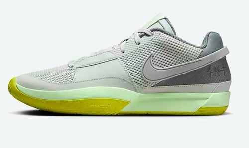 Nike Ja 1 Light Silver Men’s Size 13 Cyber Cool Gray Granite FQ4796 003 - Imagen 2 de 10