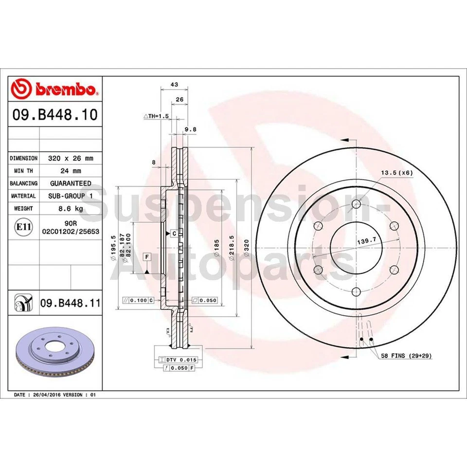 6 pastillas de freno rotores delanteros traseros para Titan Armada Infiniti Nissan QX56 2005 Foto 4 de 4