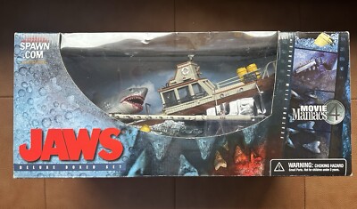 JAWS McFARLANE TOYS - Movie Maniacs 4 - Deluxe Boxed Set