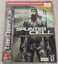 Prima's Tom Clancy's Splinter Cell Official Strategy Guide, Good Condition