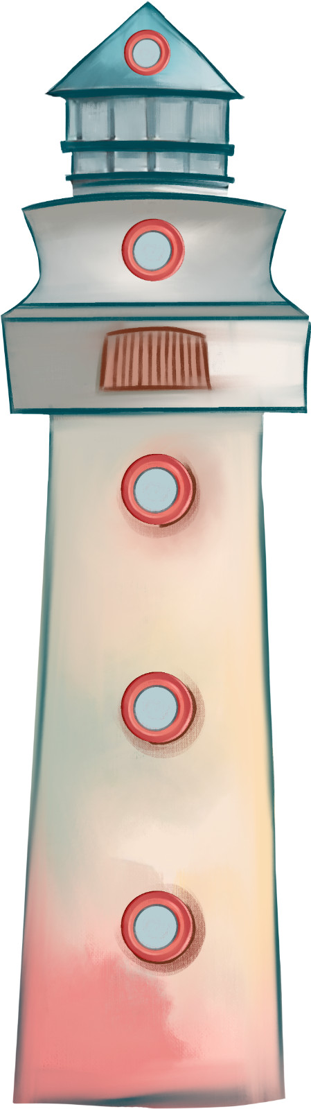 XXXL 60x60 cm car decal sticker lighthouse sticker