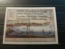Faroe Islands Stamp MiniSheet 1987 Hafnia. MNH