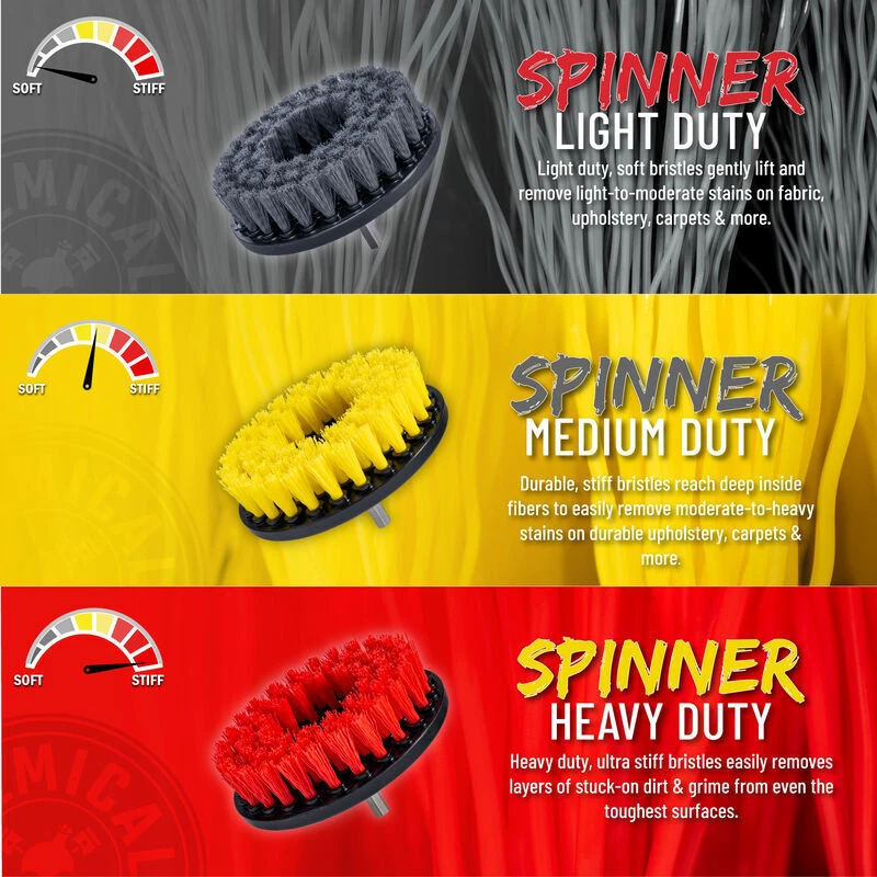 Chemical Guys ACC506 - Spinner Carpet Drill Brush, Light Duty Foto 4 de 4