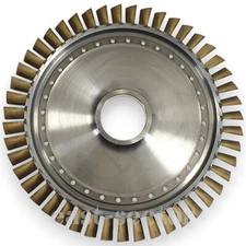 Turbine Wheel Fan Blade Fighter Combat TS-11 ISKRA Jet Engine Aircraft Aviation