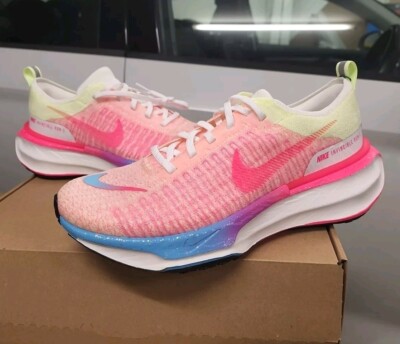 Nike ZoomX Invincible Run FK 3 10 white Pink Blue Barely Volt flyknit Fz3969 705