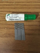(18) #57 HSS 118° Bright Finish Screw Machine Drill