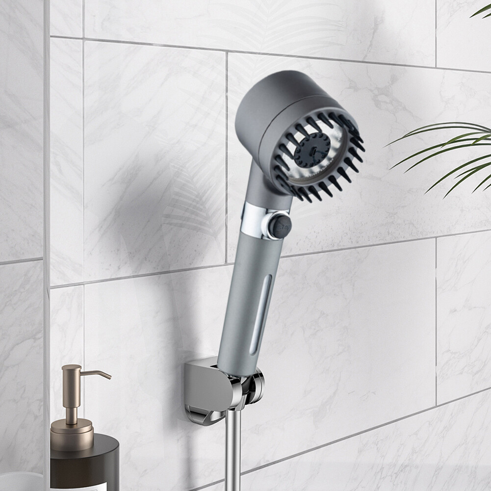 Large Flow Shower Head Adjustable 4 Modes Replacement Parts Bathroom