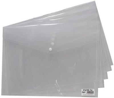 Tiger A3 Kunststoff 5 Brieftaschen Akten zur Dokumentenaufbewahrung Nietenverschluss transparent 