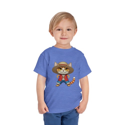 Vespera Naruto Cat Toddler Short Sleeve Tee - Fun and Comfort - Picture 24 of 29