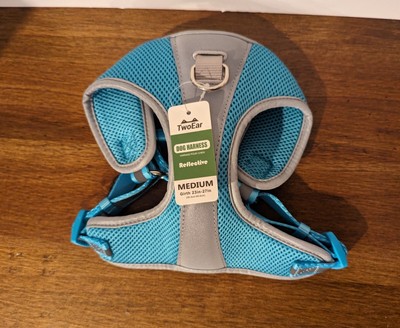 Two Ear Dog Harness, Blue Reflective Step-In Flex NWT Medium 23 - 27 in
