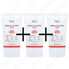 Dr.G Medi UV Ultra Sun 50mlx3 SPF 50 PA   No White Cast Korean Sunblock Cream