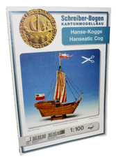 + KARTONMODELLBAU  HANSE-KOGGE  SCHREIBER-BOGEN 590