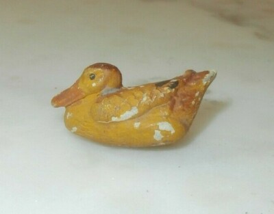 Confalonieri Anatra papera gialla cm Animale Statuina presepe