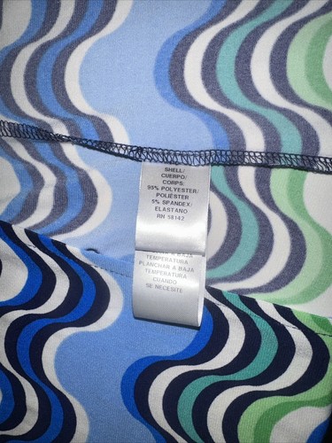 DONNA MORGAN Sleeveless Blue colorful maxi dress Size 6. NWT. Q - Picture 8 of 10