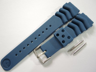 seiko blue rubber strap