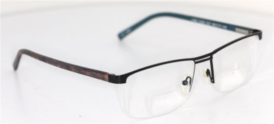 LINK 5385 C21 Brille Schwarz/Braun glasses FASSUNG