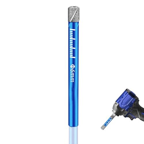 Punte Diamantate Gres Porcellana 6mm Punte Diamantate per Trapano, Gres, (F6L)