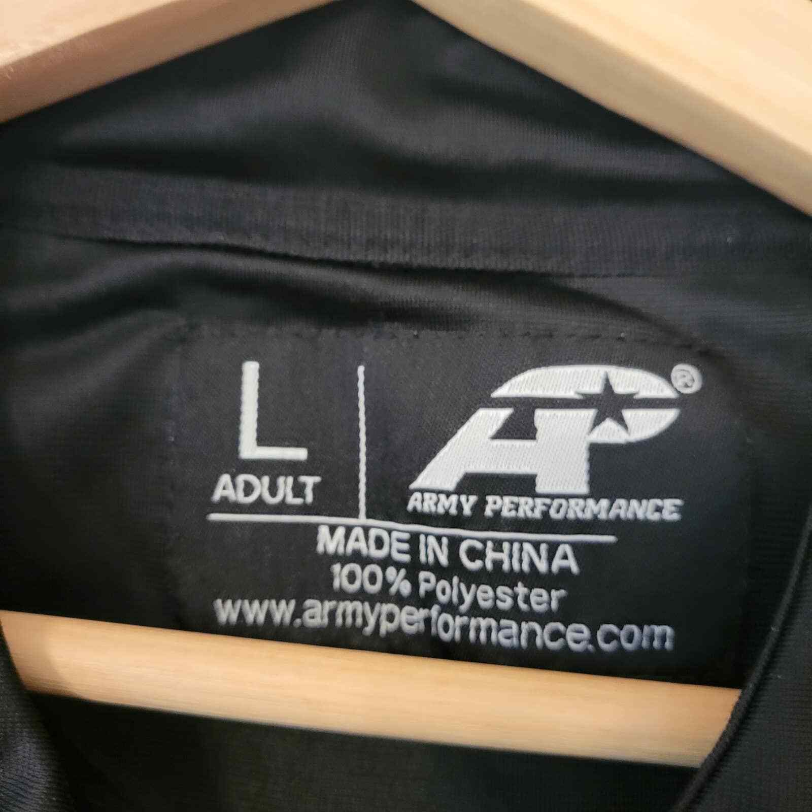 Army Performance American Flag Pullover Jacket L - image 4