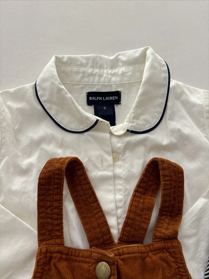 Ralph Lauren petit bateau viejo azul marino lote niñas 5 años conjunto paquete diseñador  Foto 2 de 4