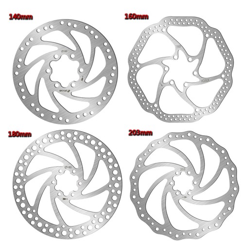 Discos de freno Centerlock MTB/rueda de carreras frenos 6 pernos 140/160/180/203 mm para SRAM - Imagen 14 de 15