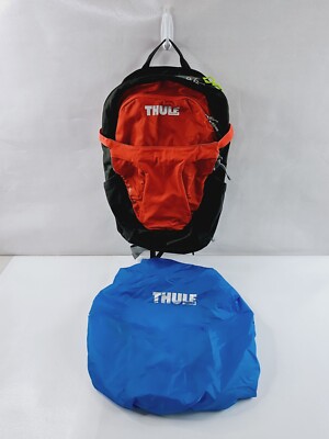 Thule Capstone 22 Backpack Men's S/M Blaze Orange With Blue Rain Cover