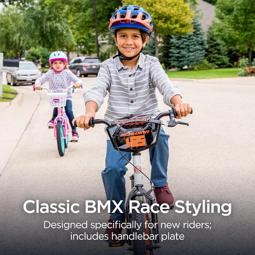 PREMIUM Bicicleta Para Ninos 16" Ruedas Aprender Manejar Ride Bicycle Kids Nuevo - Picture 4 of 12