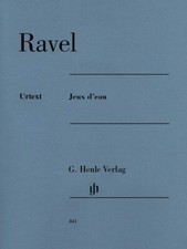 Ravel Jeux d'eau Sheet Music Piano Solo Book NEW 051480841