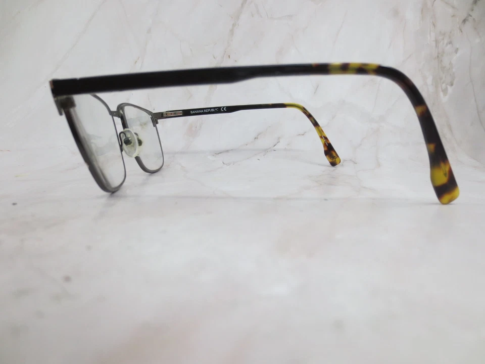 Marco de gafas Banana Republic ENZO T17 para mujer negro metal medio borde 54-17-145 Foto 3 de 4