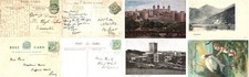 c1910 KE VII Postcard RSO Circle CDS St Davids Berkeley Penmaenmawr