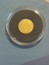 2007 Confucius Cambodia 5,000 Riels Gold Coin in Clear Capsule Uncertified