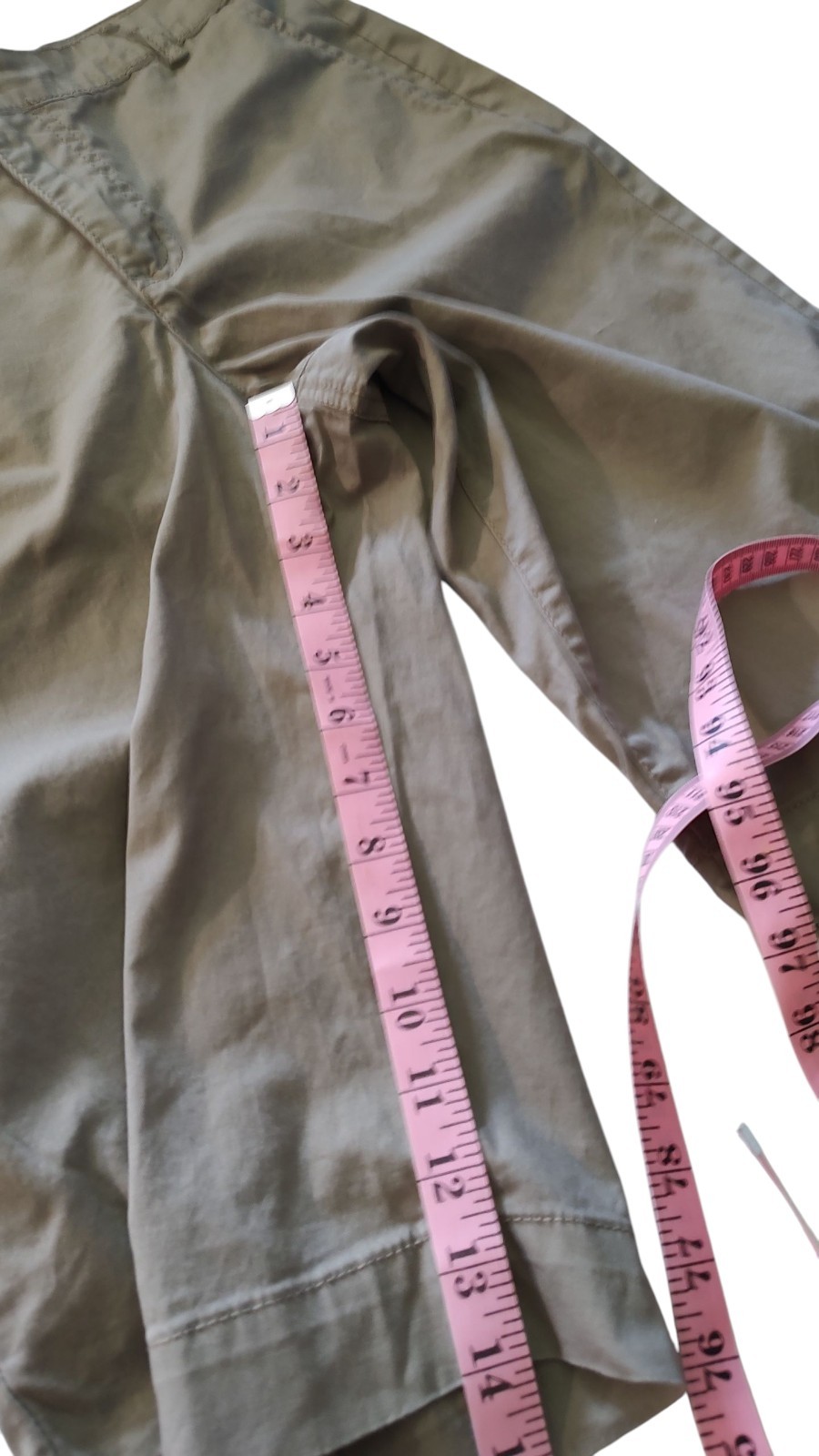 Bandolino Blu Bermuda Shorts Dark Khaki Front and Back Pockets Womens Size Six thumbnail 8