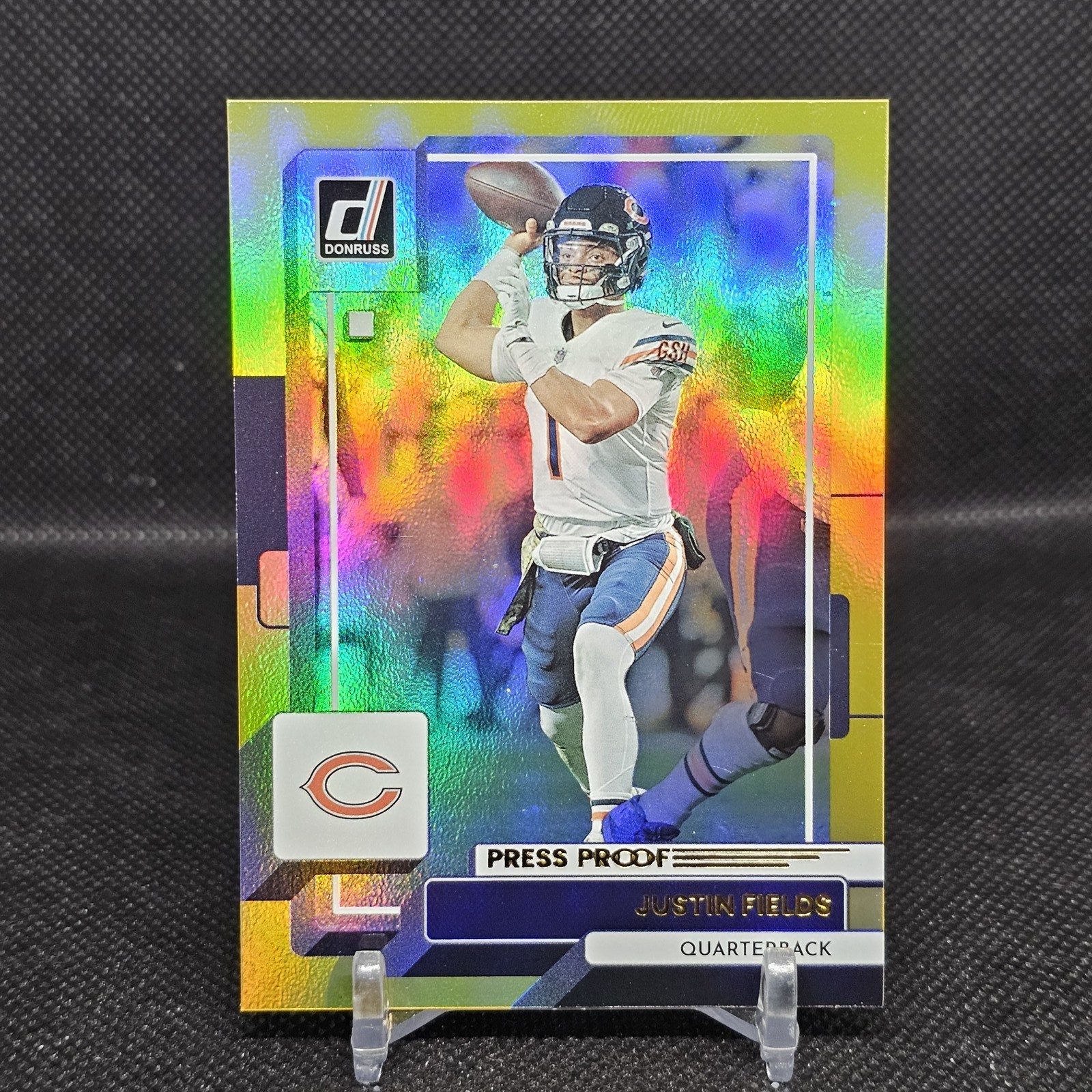 2022 Donruss #79 Justin Fields Premium Press Proof