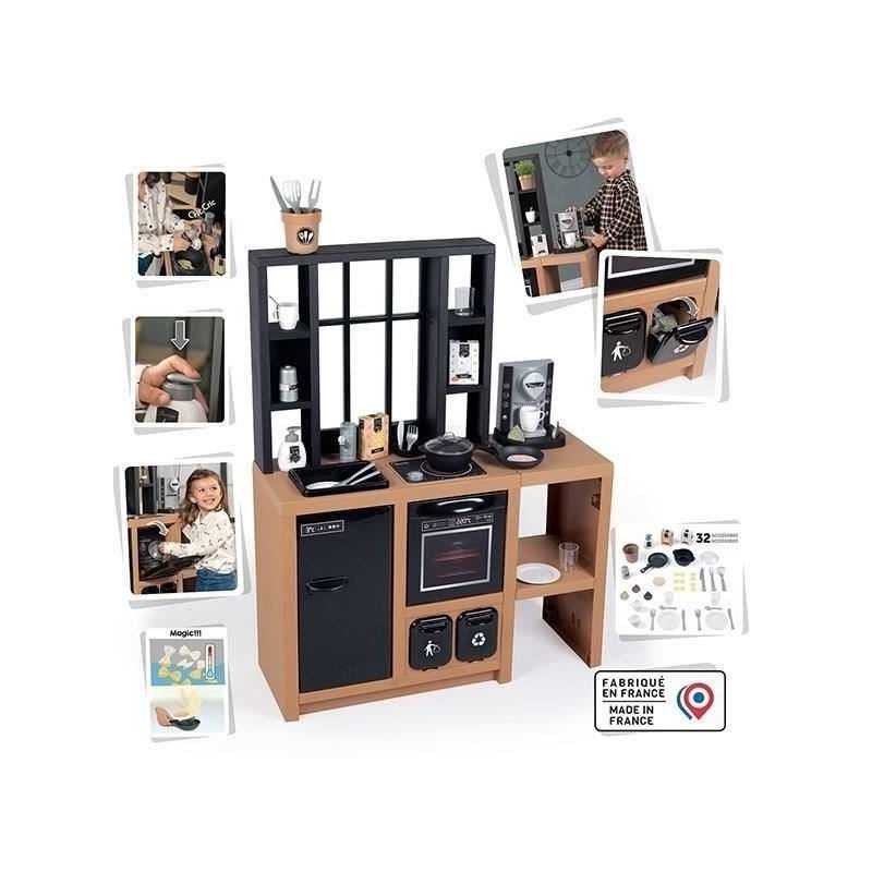 Cuisine Loft compacte anti-désordre pour optimiser les petits espaces
