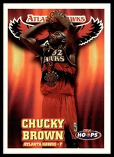 1997-98 Hoops Chucky Brown Atlanta Hawks #207