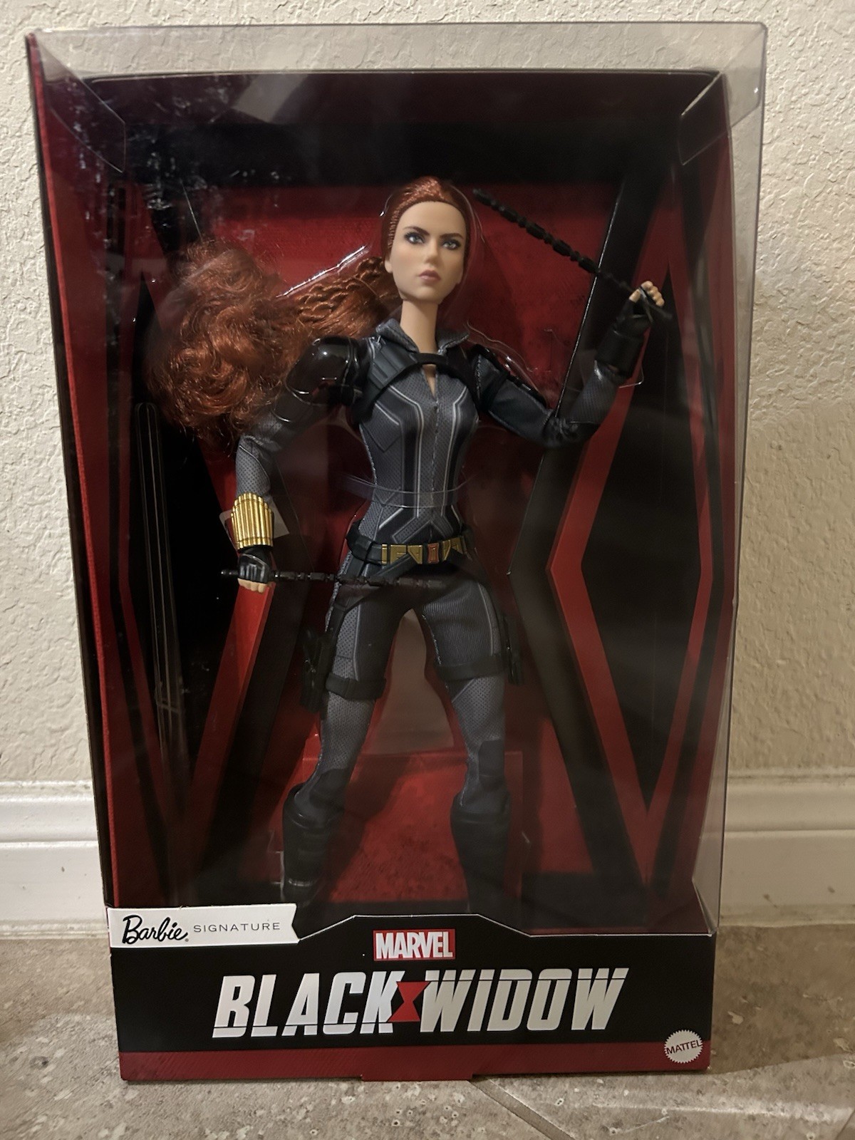 Barbie Signature Marvel Studios Black Widow Doll New Sealed Box Articulated