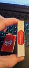 1990  R. J. Reynolds Magna Promotional Lighters 1 Boxed, Both Work Red — photo 2