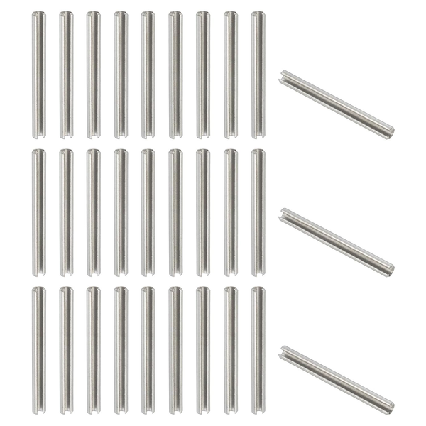 50 StüCk Hohlsplinte Sortiment Set, M3 X 30 Mm Spannstifte Sortiment Kit, 0.6 Mm-image