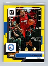 2022-23 Panini Donruss - P.J. Tucker #190 Yellow Flood
