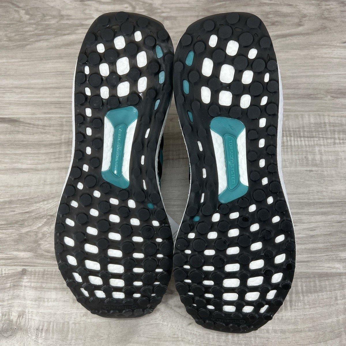 Size 11.5 - Adidas Ultraboost 1.0 EQT Sneakers White Teal Gray - Men\'s (JQ0823) adidas UltraBoost 1.0 White Pure Teal for Sale  main image 4