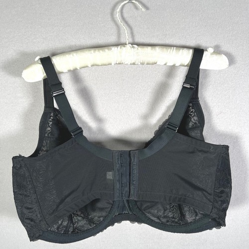 Cacique 40I schwarz ungefüttert Balconette Spitze BH Bügel Übergröße Lane Bryant - Bild 3 von 16