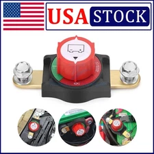 Side Post Battery Disconnect Switch 12V-48V Kill Cut Off Switch for Car RV Boat
