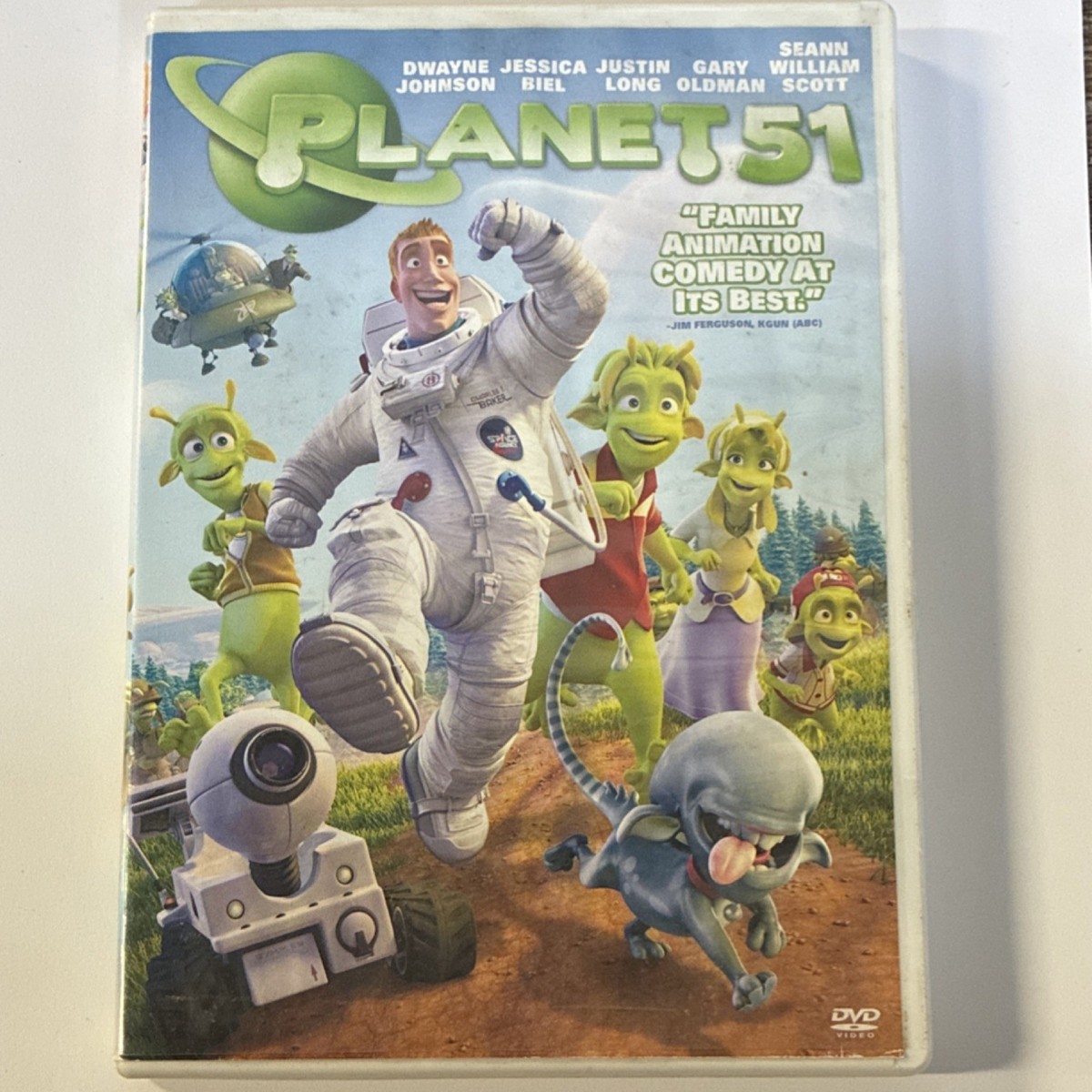 Sony Pictures Planet 51 DVD Animated Family Comedy Dwayne Johnson