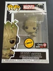 Funko Pop! Vinyl Marvel #540 Groot (Gamer) GameStop Limited Edition Chase