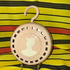 Vintage Fuller Brush Moth Deodorant Block Hanger Closet Freshener Case