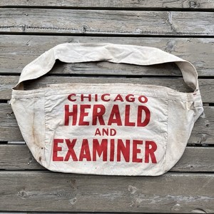 Vintage Newspaper Bag | eBay