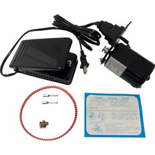 Home Sewing Machine Motor 110VAC 100W Power with Foot Pedal, Motor Belt, Brac...