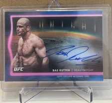 2025 Topps Midnight UFC Horizon Signatures #HNS-BR Bas Rutten Auto
